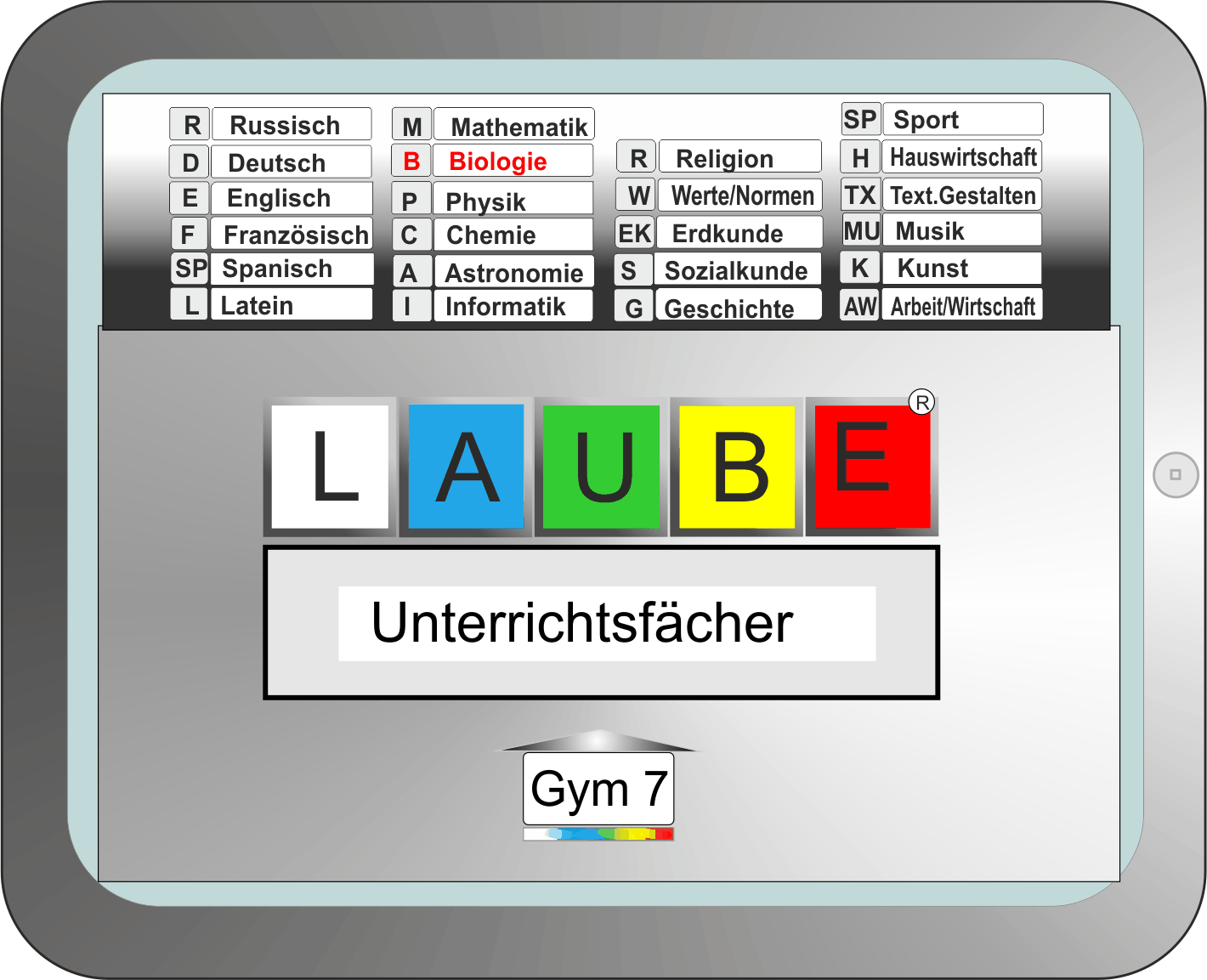 UEdigital Gym 7 Fcher