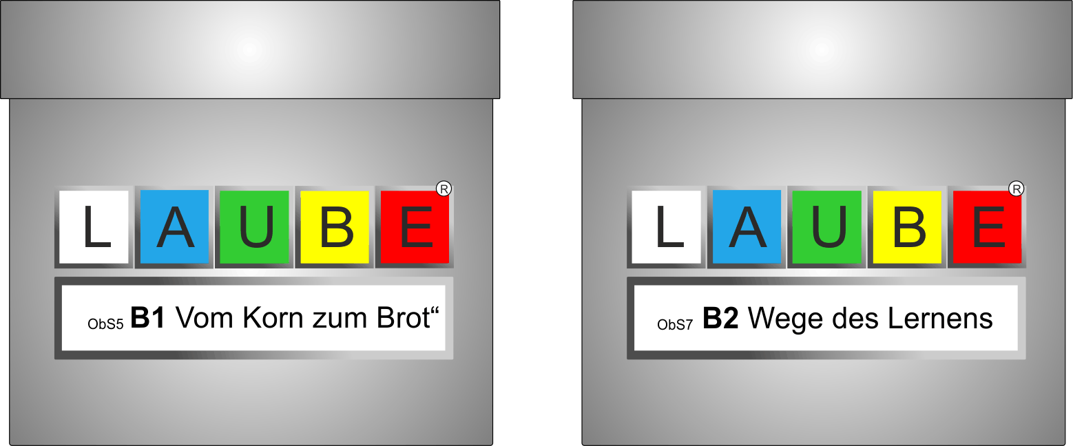 LAUBEBeispiele 2 Kisten